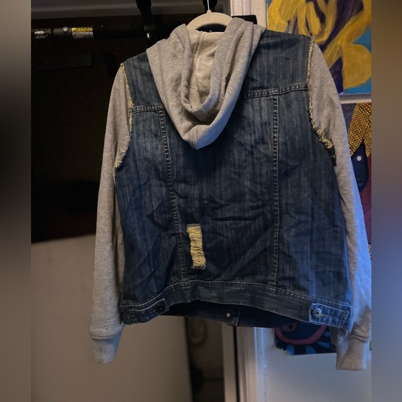 Forever 21 Jean Vested Jacket - Picture 3 of 4